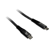 Inter-Tech Cavo USB 3.2 Gen2x2, connettore USB-C > connettore USB-C Nero