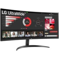 LG 34WR50QK-B Monitor PC 86,4 cm (34") 3440 x 1440 Pixel Wide Quad HD Nero, Monitor LED Nero, 86,4 cm (34"), 3440 x 1440 Pixel, Wide Quad HD, 5 ms, Nero