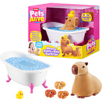 ZURU Pets Alive - Mommy Capybara and Baby Surprise, Gioco figura 