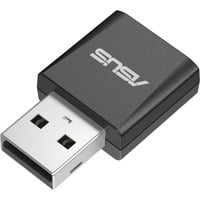 ASUS USB-BE 92 Nano, Adattatore Wi-Fi Nero