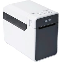 Brother TD-2020A stampante per etichette (CD) Termica diretta 203 x 203 DPI 152,4 mm/s Cablato bianco/grigio, Termica diretta, 203 x 203 DPI, 152,4 mm/s, Cablato, Bianco