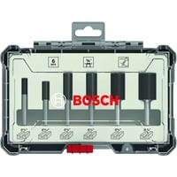 Bosch 2 607 017 467 accessorio e parte per macchina da taglio artigianale, Fresa Argento, 6 pz