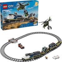 LEGO Assalto al treno della polizia della città, Giochi di costruzione 