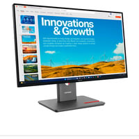 Lenovo ThinkVision P24QD-40 Monitor, Monitor LED Nero, 60,5 cm (23.8"), 2560 x 1440 Pixel, Quad HD, LCD, 6 ms, Nero