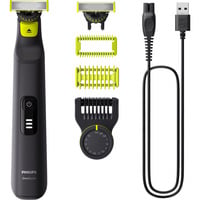 Philips OneBlade Pro 360 Face + Body, Rasoio per barba grigio scuro/verde chiaro