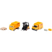 SIKU 6335 veicolo giocattolo, Veicolo modello Set logistico, DHL Logistics, 3 anno/i, Plastica, Metallo, Multicolore