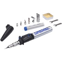Dremel Butangas Lötkolben Versatip - Edizione Arts & Crafts, Fiamma ossidrica argento/Nero