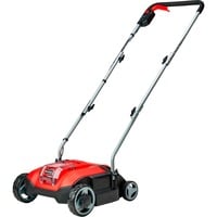 EINHELL Power X-Change Scarificatore a batteria GC-SC 18/28 Li-Solo, 18 Volt, Arieggiatore rosso/Nero