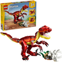 LEGO Creator 3 in 1 Dinosauro Selvaggio, Giochi di costruzione 