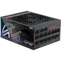 MSI MPG Ai1300TS PCIE5, Alimentatore PC Nero