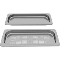 Siemens HZ66D52 accessorio e componente per forno Acciaio inox, Allegato fumante accaio, Siemens, Acciaio inox, Forno, Acciaio inox, 187 mm, 454 mm
