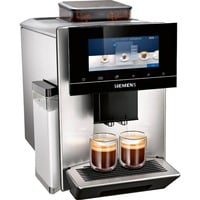 Siemens TQ903D03 macchina per caffè Automatica Macchina per espresso 2,3 L, Macchina automatica accaio/Nero, Macchina per espresso, 2,3 L, Chicchi di caffè, Macinatore integrato, 1500 W, Acciaio inox