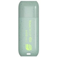 Team Group C175 ECO 64 GB, Chiavetta USB verde-grigio