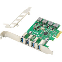 Digitus Scheda di espansione PCI Express USB 3.0 a 4 porte, Scheda di interfaccia 