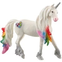 Schleich BAYALA Stallone di unicorno arcobaleno, Gioco figura 5 anno/i, Unicorn / Pegasus, Unicorns & Fairies, Multicolore, Plastica