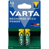 VARTA Longlife Batteria ricaricabile Stilo AA Nichel-Metallo Idruro (NiMH) Batteria ricaricabile, Stilo AA, Nichel-Metallo Idruro (NiMH), 1,2 V, 2 pz, 2100 mAh