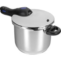WMF Perfect Plus 0794839990 6,5 L Acciaio inox, Pentola accaio, 6,5 L, Ceramica, Gas, Alogena, Induzione, Piastra sigillata, Acciaio inox, Acciaio inox, 6,5 L, Rimovibile