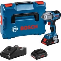 Bosch GDS 18V-450 HC Professional 2300 Giri/min Nero, Blu, Avvitatore blu/Nero, Cacciavite a percussione, Impugnatura a pistola, 1/2", Nero, Blu, 2300 Giri/min, 1500 Giri/min