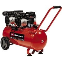 EINHELL TE-AC 50 Silent compressore ad aria 1500 W 270 l/min Nero/Rosso, 270 l/min, 8 bar, 1500 W, 42,6 kg