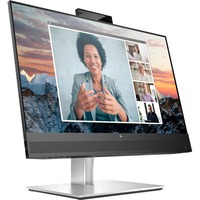 HP E24m G4 FHD USB-C Conferencing Monitor, Monitor LED Nero/Argento, 60,5 cm (23.8"), 1920 x 1080 Pixel, Full HD, LCD, 5 ms, Nero