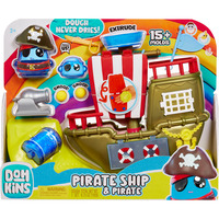MGA Entertainment DohKins Pirate Ship Playset Set da gioco in argilla da modellare 191 g Multicolore, Impastare Set da gioco in argilla da modellare, Multicolore, Bambino, Bambino/Bambina, 3 anno/i, 99 anno/i