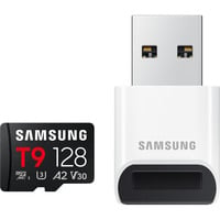 Samsung T9 microSDXC 128 GB, Scheda di memoria Nero