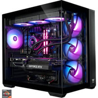 Thermaltake FTW RTX 5070 Ti Black, PC Gaming Nero/trasparente