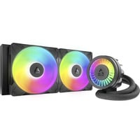 ARCTIC Liquid Freezer III Pro 280 A-RGB Processore Raffreddatore di liquidi tutto in uno 14 cm Nero 1 pz, Raffreddamento ad acqua Nero, Raffreddatore di liquidi tutto in uno, 14 cm, 186 m³/h, Nero