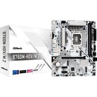 ASRock B760M-HDV/M.2 WHITE, Scheda madre bianco