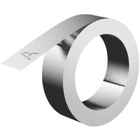 Dymo Rhino nastro adesivo a rilievo 12 mm x 3,65 malluminio, Nastro di scrittura 65 malluminio, Alluminio, 10 pz, 60 mm, 143 mm, 55 mm, 292 g