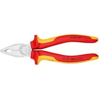 KNIPEX KP-0306180 Pinze, Pinze universali rosso/Giallo, Rosso/giallo, 18 cm, 264 g