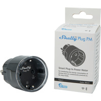 Shelly Plug PM Gen3, Spina Nero