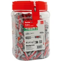 fischer Tassello DUOPOWER 8x40 BigBox grigio chiaro/Rosso