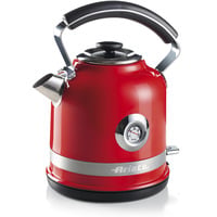 Ariete 2854 Bollitore Elettrico con Autospegnimento - Base Cordless - Filtro Removibile - Termometro - 2000 Watt - 1,7 Litri - Linea Moderna - Rosso rosso, 7 Litri - Linea Moderna - Rosso, 1,7 L, 2000 W, Rosso, Acciaio inox, Indicatore del livello dell'acqua, Arresto di sicurezza contro il surriscaldamento