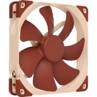 Noctua NF-A14 Case per computer Ventilatore 14 cm Beige, Marrone, Ventola Ventilatore, 14 cm, 300 Giri/min, 1500 Giri/min, 24,6 dB, 140,2 m³/h