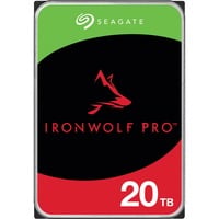 Seagate IronWolf Pro ST20000NT001 disco rigido interno 20 TB 7200 Giri/min 256 MB 3.5", Hard-disk 20 TB, 7200 Giri/min, 256 MB, 3.5"