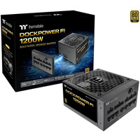 Thermaltake Dockpower FI 1200W, Alimentatore PC Nero