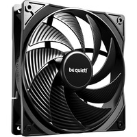 be quiet! Pure Wings 3 140mm PWM high-speed Case per computer Ventilatore 14 cm Nero 1 pz, Ventola Nero, Ventilatore, 14 cm, 1800 Giri/min, 122,6 m³/h, Nero
