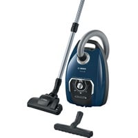 Bosch Serie 8 BGB75X494 aspirapolvere a traino 5 L A cilindro Secco 650 W Sacchetto per la polvere blu/Nero, 650 W, A cilindro, Secco, Sacchetto per la polvere, 5 L, Filtro per allergia