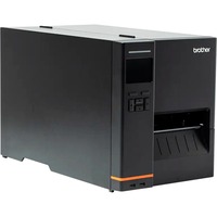 Brother TJ4520TN stampante per etichette (CD) Linea termica 300 x 300 DPI Cablato Collegamento ethernet LAN Nero, Linea termica, 300 x 300 DPI, Cablato, Nero