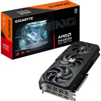 GIGABYTE Radeon RX 9070 GAMING OC 16G Scheda Grafica - 16 GB GDDR6, 256 bit, PCI-E 5.0, 2700 MHz Frequenza Base, 2 x DisplayPort, 2 x HDMI, GV-R9070GAMING OC-16GD Nero, 256 bit, PCI-E 5.0, 2700 MHz Frequenza Base, 2 x DisplayPort, 2 x HDMI, GV-R9070GAMING OC-16GD, Radeon RX 9070, 16 GB, GDDR6, 256 bit, 7680 x 4320 Pixel, PCI Express 5.0