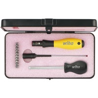 Wiha Set di cacciaviti dinamometrici TorqueVario-S ESD, Cacciavite Nero/Giallo