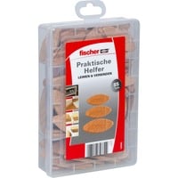 fischer Aiuti pratici, incollare e unire con spine piatte, Tassello faggio