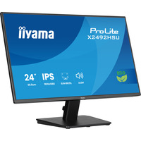 iiyama ProLite X2492HSU-B1 Monitor PC 60,5 cm (23.8") 1920 x 1080 Pixel Full HD LED Nero, Monitor LED Nero (opaco), 60,5 cm (23.8"), 1920 x 1080 Pixel, Full HD, LED, 3 ms, Nero