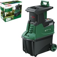 Bosch AXT 25 TC tritaerba 2500 W 53 L Turbina, Chopper verde/Nero, 4,5 cm, 53 L, Turbina, Nero, Verde, 89 dB, 2500 W