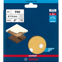 Bosch Expert Dischi per levigatura C470, Foglio abrasivo 
