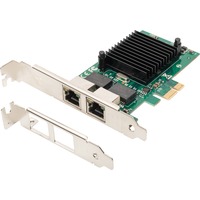 Digitus Ethernet Gigabit 2 porte, Scheda di rete 