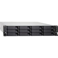 QNAP TS-H1886XU-RP-R2 NAS Armadio (3U) Intel® Xeon® D D-1622 32 GB DDR4 0 TB QuTS hero Nero, Grigio NAS, Armadio (3U), Intel® Xeon® D, D-1622, 32 GB, DDR4