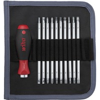 Wiha Cacciavite con set di lame intercambiabili SYSTEM 6 Nero/Rosso