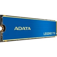 ADATA LEGEND 710 512 GB M.2 PCI Express 3.0 NVMe 3D NAND, Disco a stato solido blu/Oro, 512 GB, M.2, 2400 MB/s